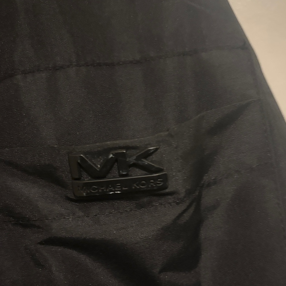 Michael Kors Black Bomber Jacket - Picture 3 of 3